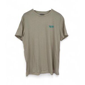YETI Tarpon Short Sleeve T-Shirt - Light Beige SZ  X-Large